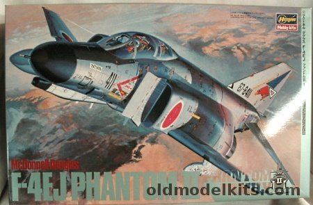 Hasegawa 1/48 F-4EJ Phantom II With Black Box Cockpit and Microscale Decals, P2 plastic model kit